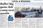 Buller big game fish coming next month